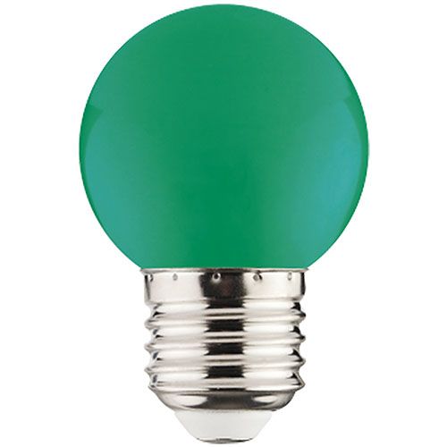 RAINBOW 1W Grün E27 LED Farbige Leuchtmittel
