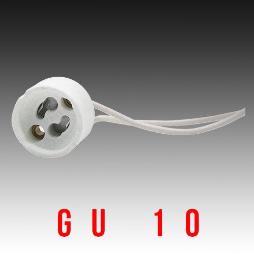 Kopie von HL551  - GU10 Fassung Lampenfassung Sockel Keramik Halogen LED Strahler 230V